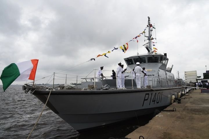 La Côte d'Ivoire se dote d'un troisieme Navire de Guerre PATROUILLEUR SEKONGO