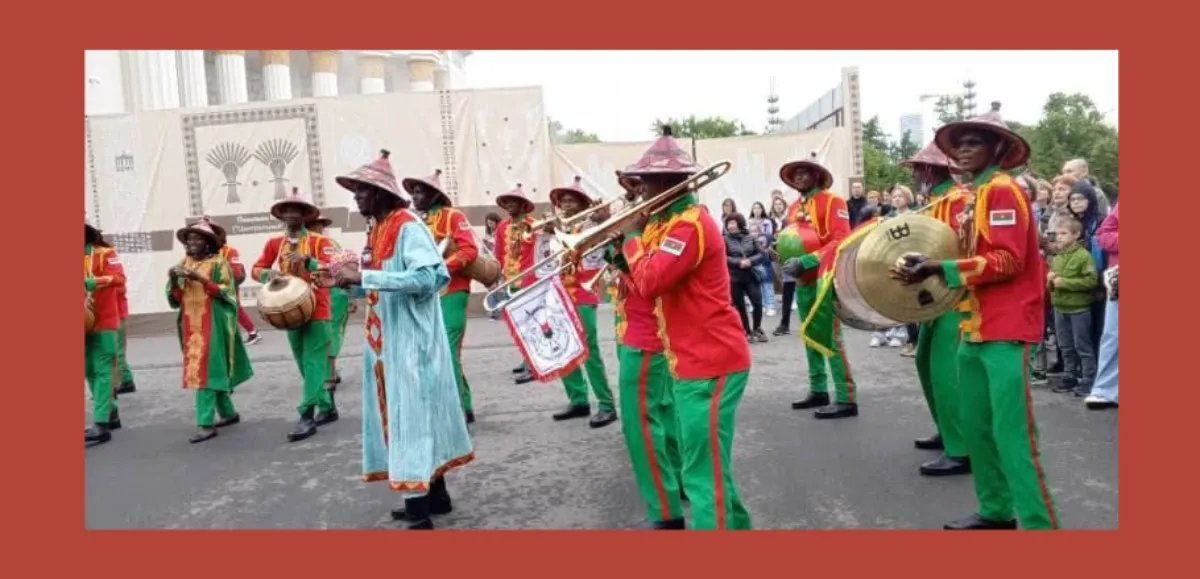 Burkina Faso : l’orchestre de la Présidence se produit pour la première fois à l’international à Moscou