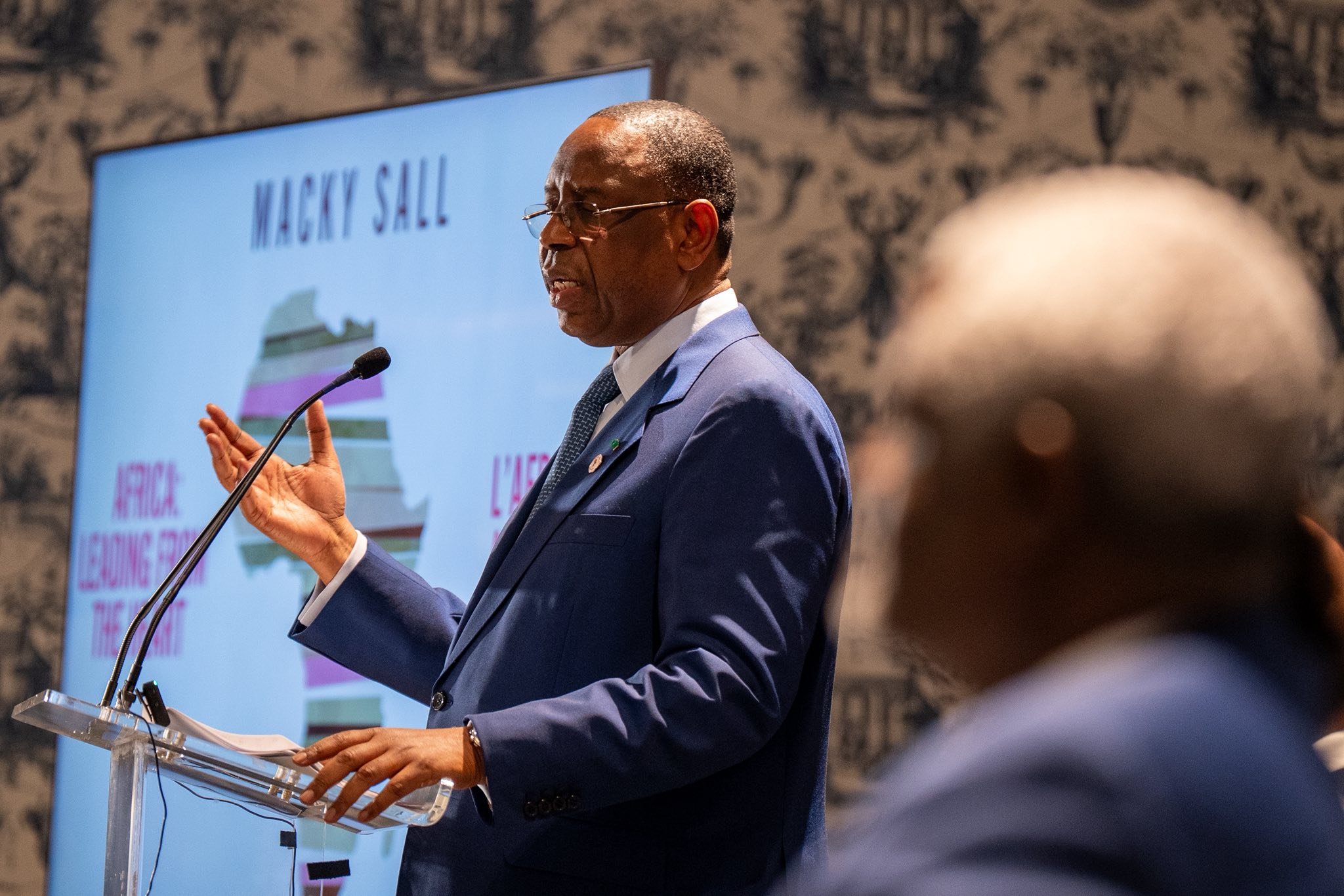 Macky Sall présente son livre « L’Afrique au cœur » à New York