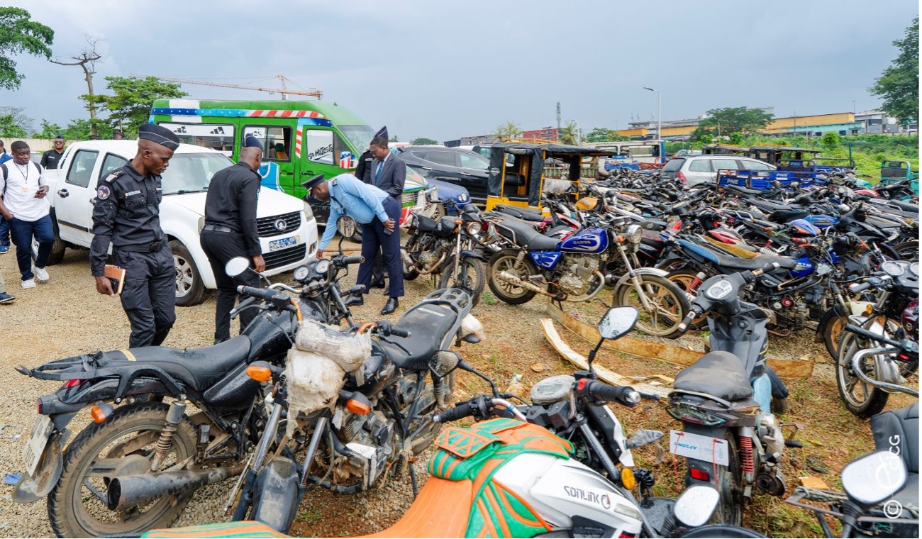 Opération « Épervier » : 263 engins immobilisés à Abidjan à la mi-journée